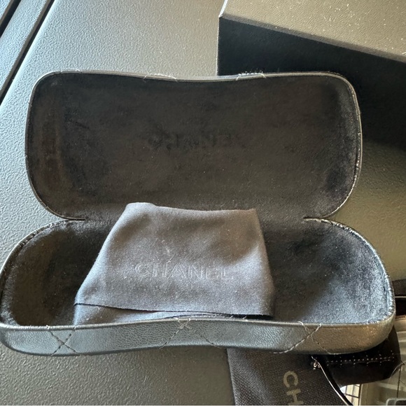 Chanel 5207 Black Studded Cateye Sunglasses - Picture 8 of 14